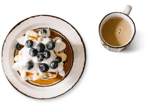 bg image cake and coffee